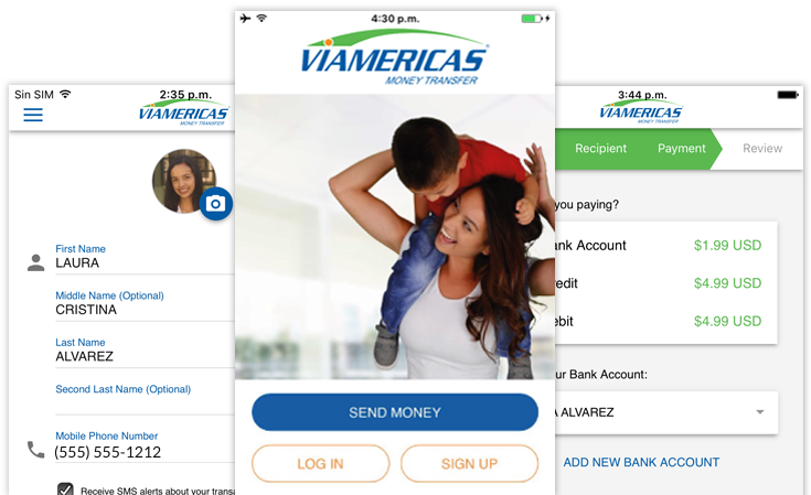 Viamericas Mobile App